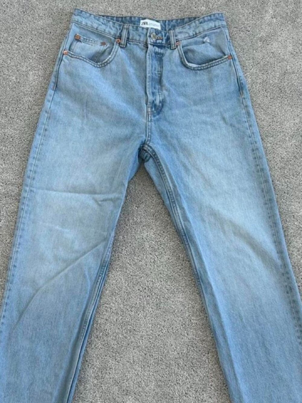 Size 8 Zara Women's Blue Jeans